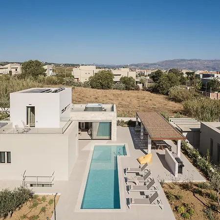 빌라 Iocaste - With Private Pool And Ev Station *