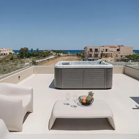 Iocaste - With Private Pool And Ev Station 빌라